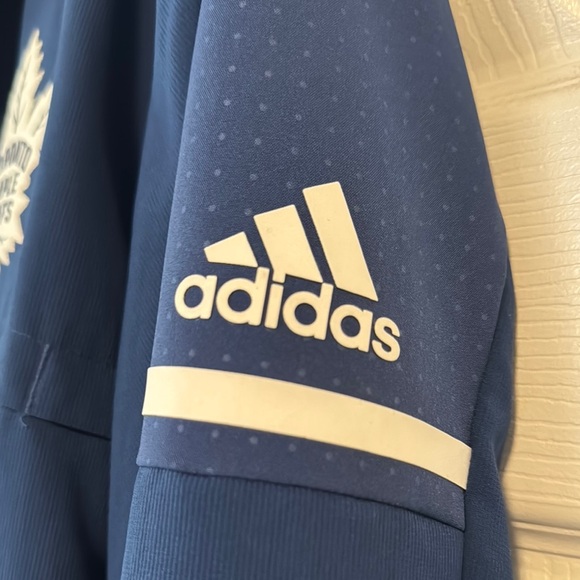 Toronto Maple Leafs Adidas Coach Performance Jacket - Picture 5 of 7